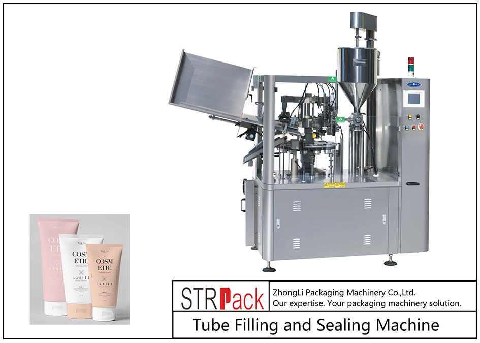 Machine de remplissage et de scellement de tubes en plastique SFS-100
